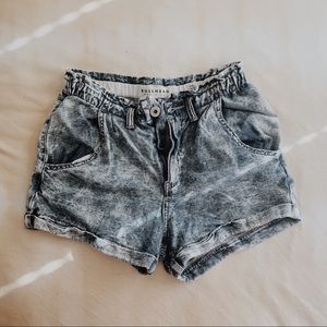 Pacsun acid wash shorts